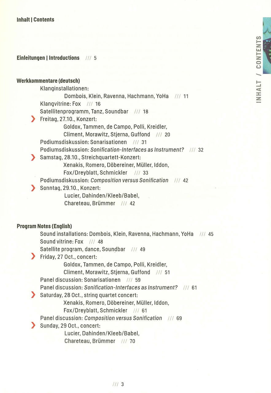 Schroder, Sonifikation: Transfer ins Mus (Wolke Verlag)