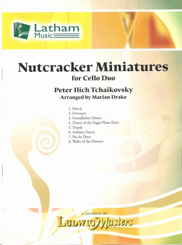 Tchaikovsky, Nutcracker Miniatures (2Vc) (Latham Music/LudwigMasters)