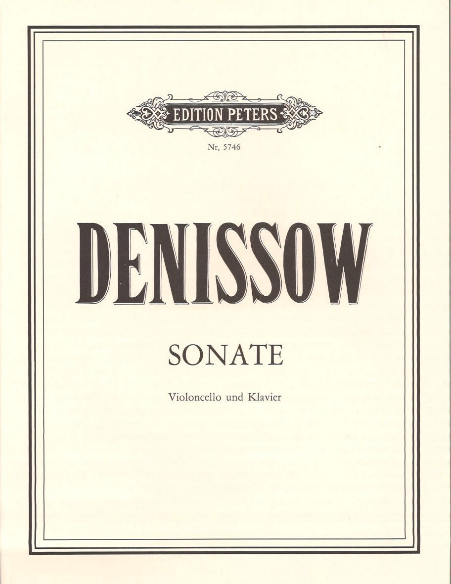 Denisov, Sonata (1971) (Peters)