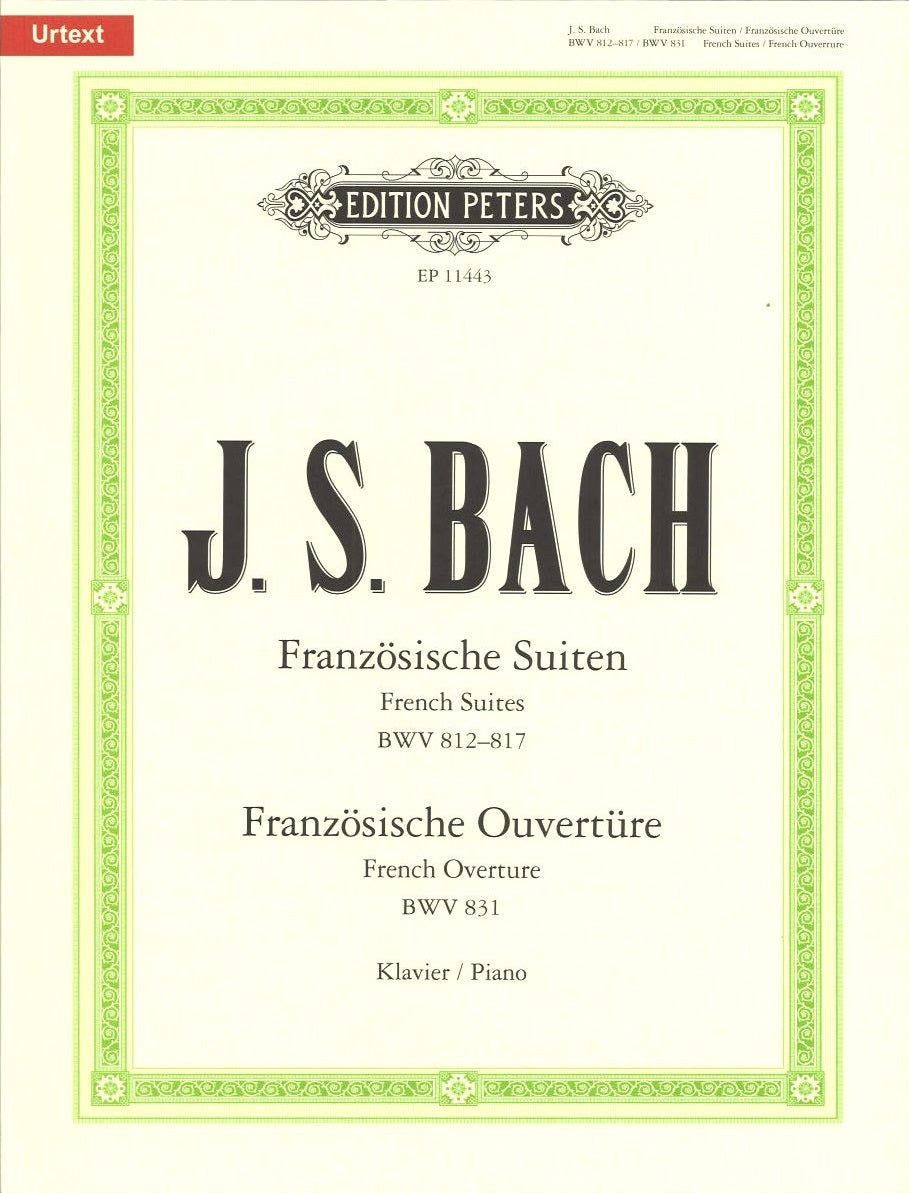 Bach, Franzosische Suiten BWV 812-817... (Peters)
