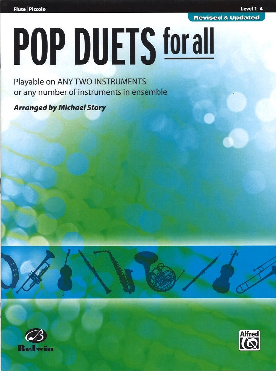 Pop Duets for All (2Fl/2Pic) (Belwin/Alfred)