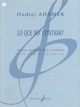 Adamek, Lo que no' contano' (Billaudot)