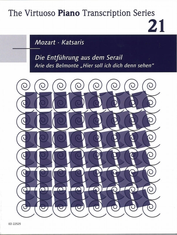 Mozart, Entfuhrung... Arie des Belmonte (Schott)