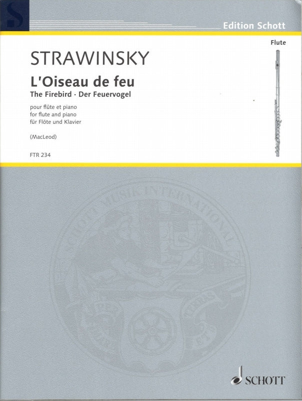 Stravinsky, Oiseau de feu, Selections (Schott)