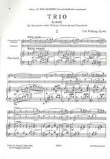 Fruhling, Trio op. 40 in a (Cl,Vc,Pf) (Leuckart/Thomi-Berg)
