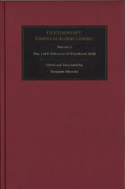 Beethoven's Conversation Books, Volume 1 (Boydell & Brewer)