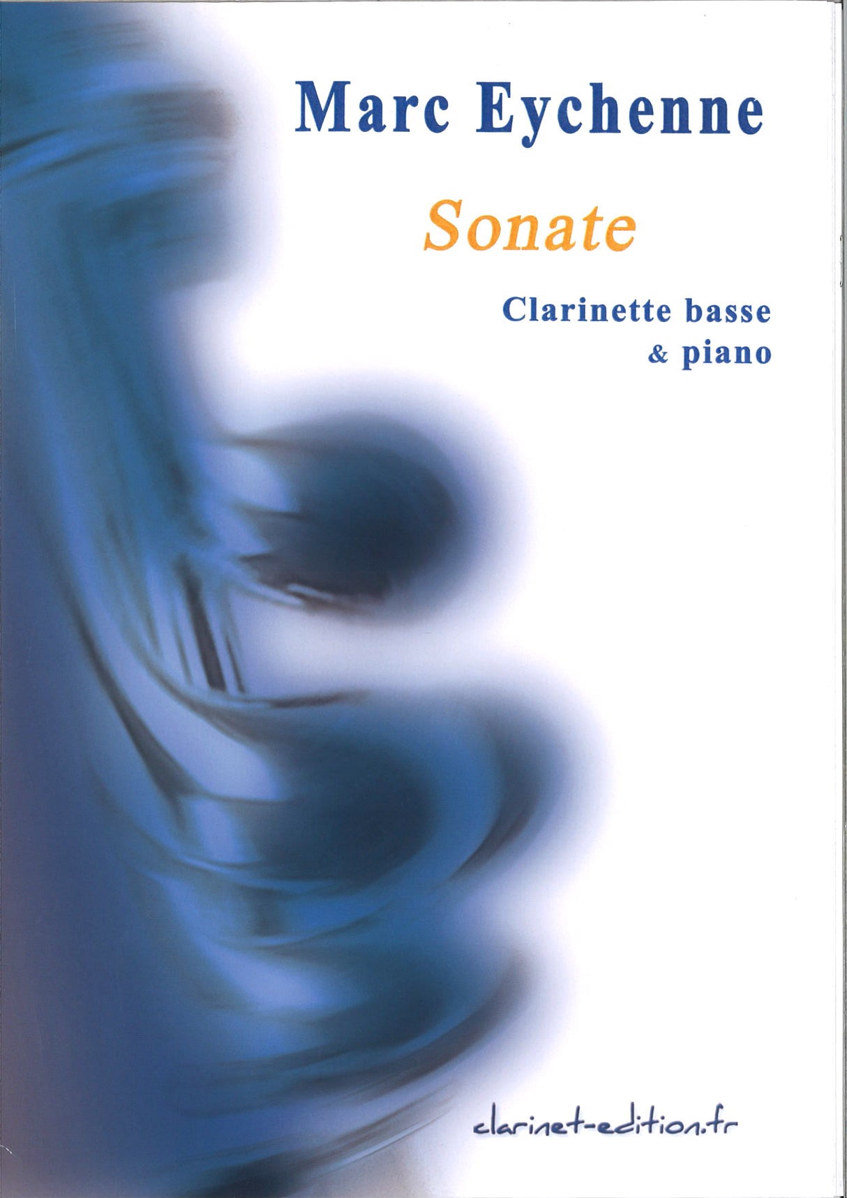 Eychenne, Sonate (BsCl,Pf) (Clarinet Edition)
