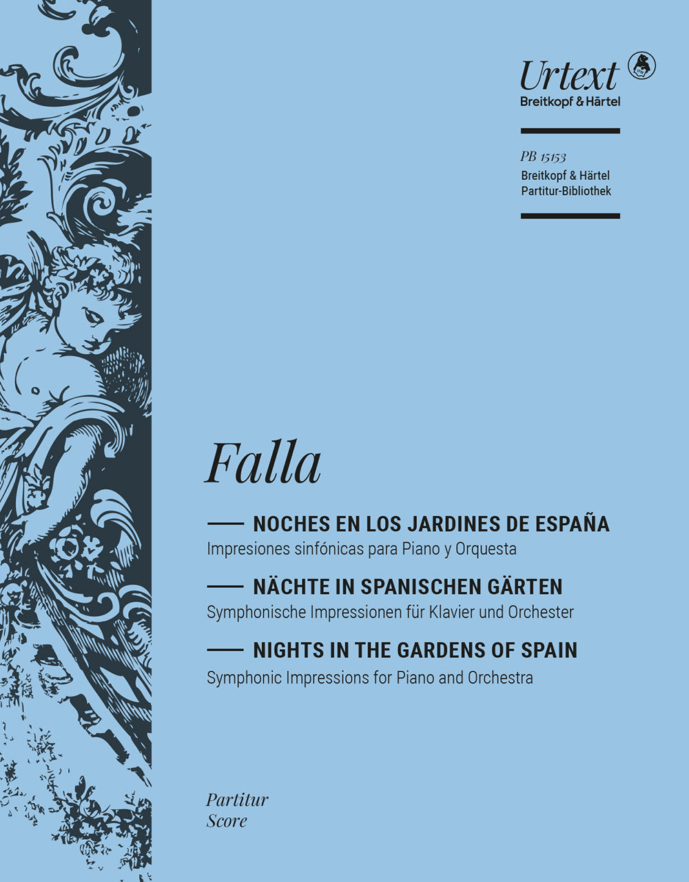 Falla, Noches en los jardines Full Score (Henle/Breitkopf)