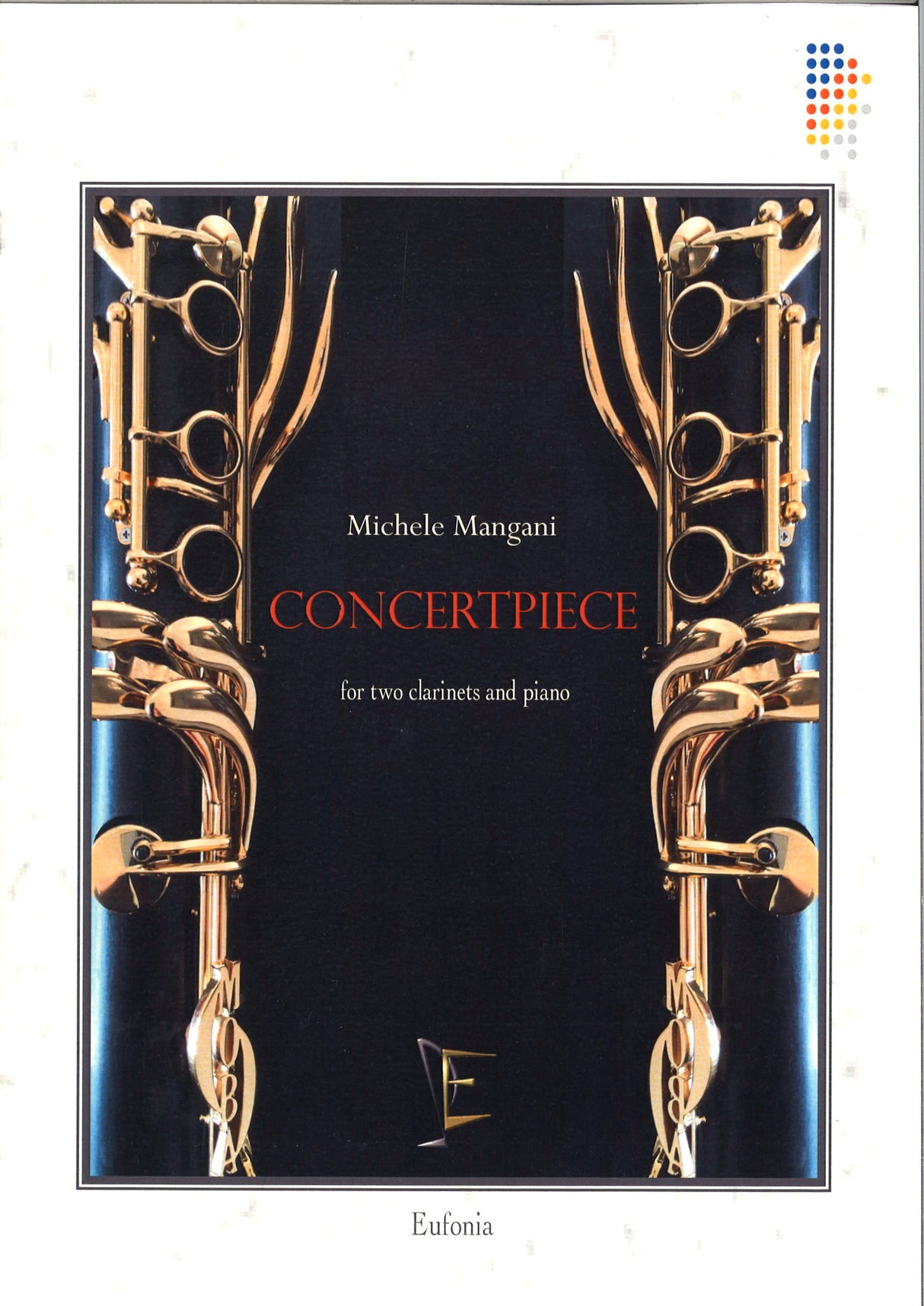 Mangani, Concertpiece (2Cl,Pf) (Eufonia, Edizioni Musicali)