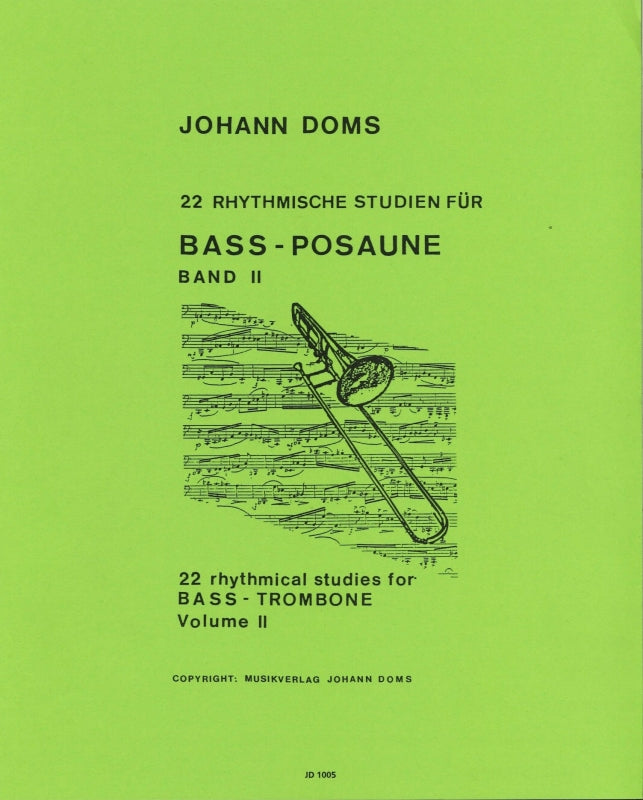 Doms, 22 Rhythmisch Studien (BTBn) (J.Doms)