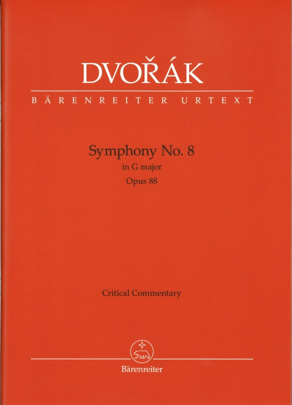 Dvorak, Symphony No. 8 Critical Comment. (Barenreiter)