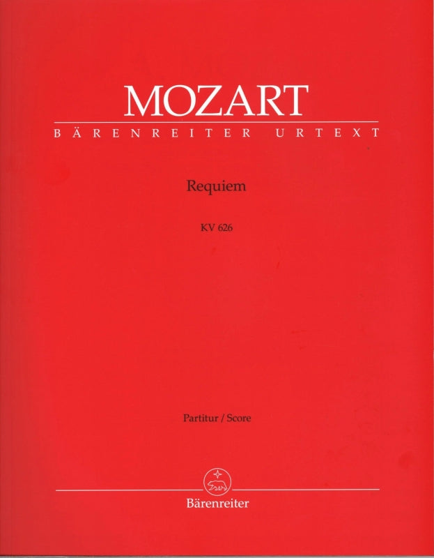 Mozart, Requiem: Full Score (Barenreiter)