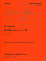 Schumann, op. 28: 3 Romanzen (Wiener Urtext Edition)