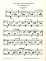 Schumann, op. 28: 3 Romanzen (Wiener Urtext Edition)