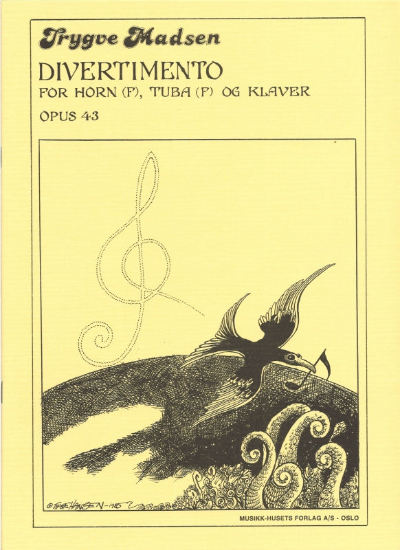 Madsen, Divertimento op. 43 (Hn,Tba,Pf) (Musikk-Huset)