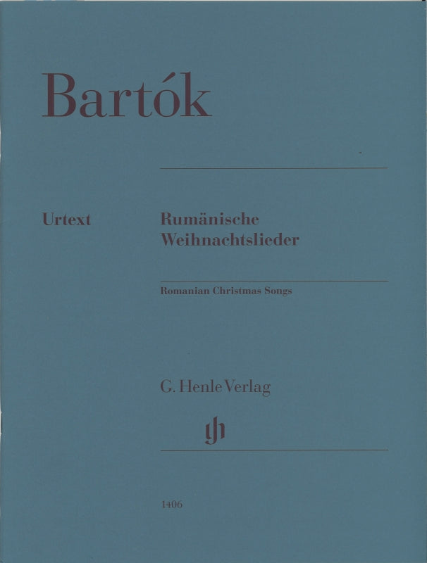 Bartok, Rumanische Weihnachtslieder (Henle)