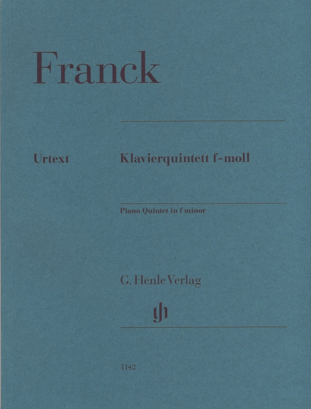 Franck, Piano Quintet in f (Henle)