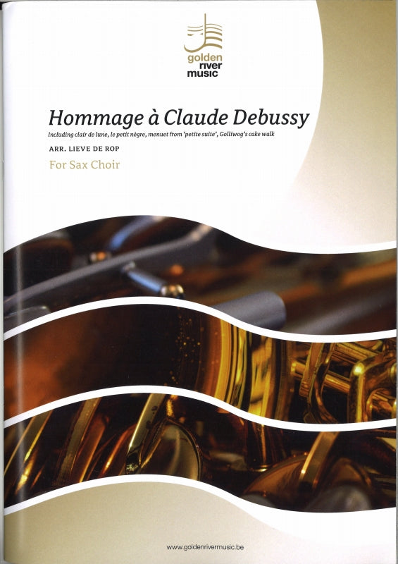 Debussy, Hommage a C. Debussy (SAAATTBr) (Golden River Music)