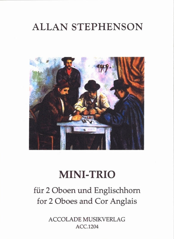 Stephenson, Mini Trio (2007) (2Ob,EHr) (Accolade)