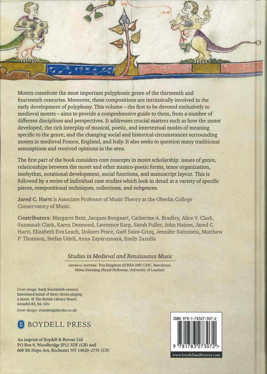 Hartt, Crit. Companion Medieval Motets (Boydell Press)