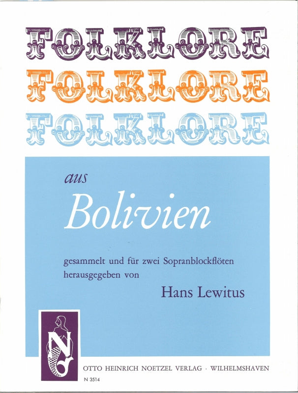 Folklore aus Bolivien (Noetzel/Heinrichshofen)