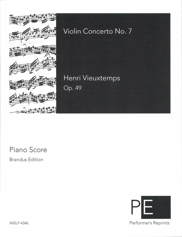 Vieuxtemps, Concerto No. 7 op. 49 (Performer's Edition (Indianapolis))