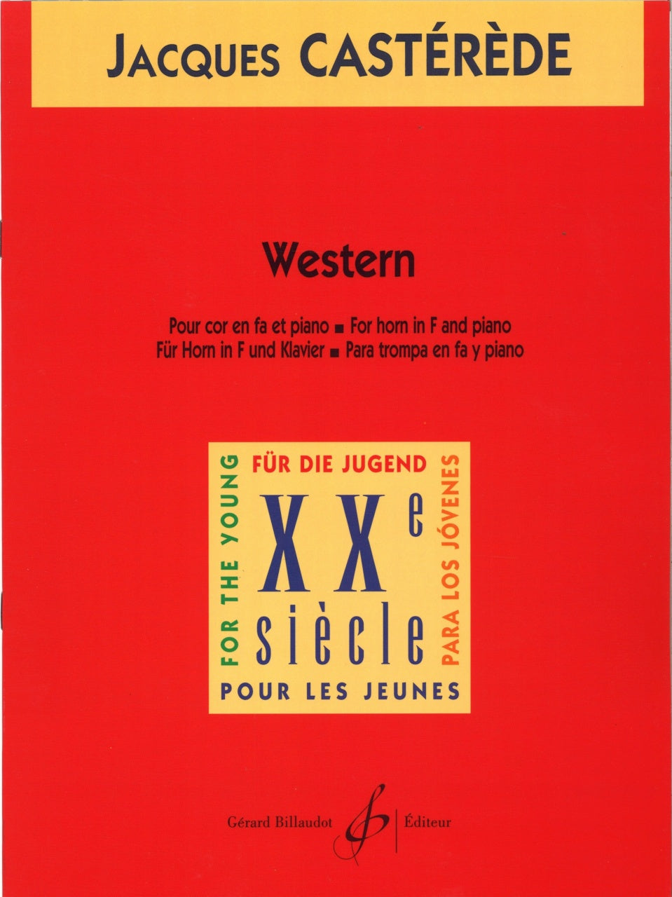 Casterede, Western (Hn,Pf) (Billaudot)