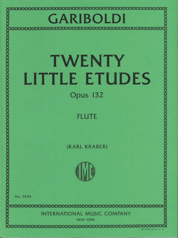 Gariboldi, 20 Little Etudes op. 132 (IMC)