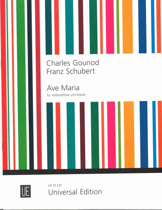 Gounod/Schubert, Ave Maria (ARec,Pf) (Universal)