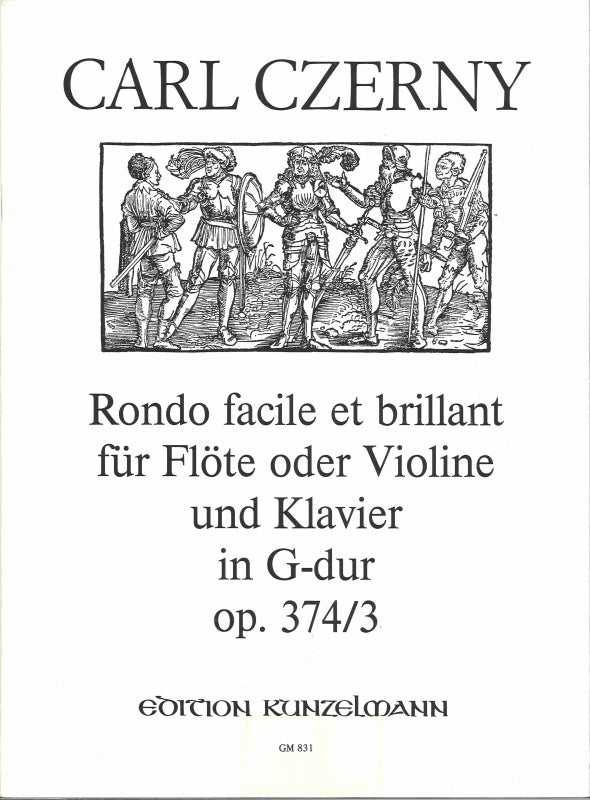 Czerny, Rondo facile & brillant No. 3 (Kunzelmann)