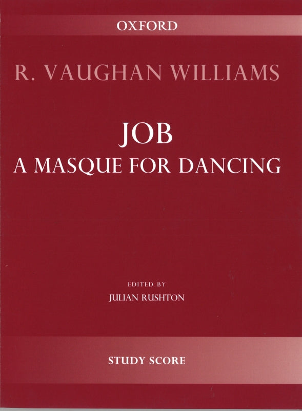 Vaughan Williams, Job: A Masque for Danc (Oxford University Press)