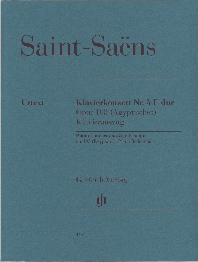 Saint-Saens, Concerto No. 5 op. 103 (Henle)