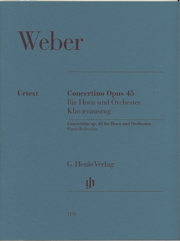 Weber, Concertino op. 45 in e (Henle)