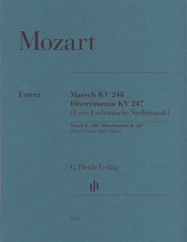 Mozart, Divertimento KV 247 + March (Henle)