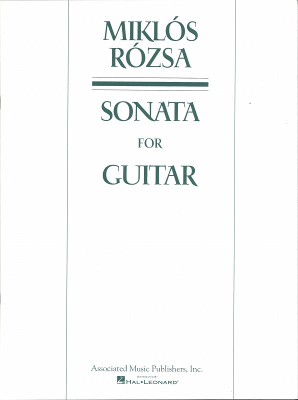 Rozsa, Sonata op. 42 (G.Schirmer)