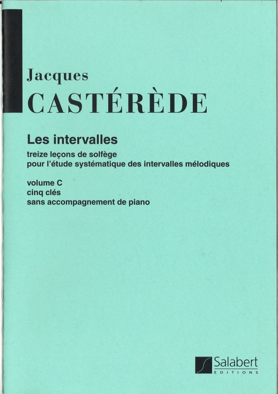 Casterede, Intervalles vol. C [vol. 3] (Salabert)