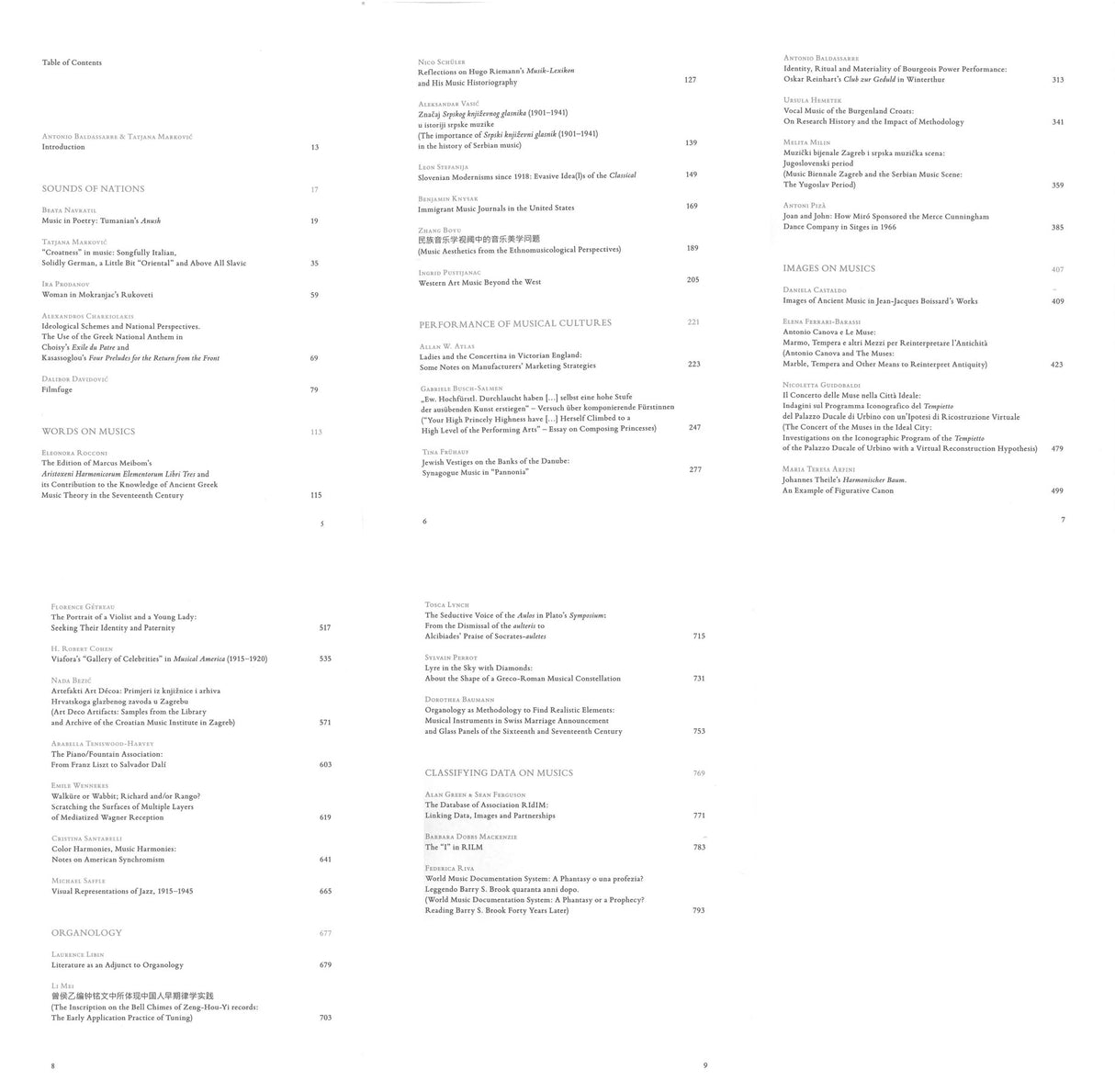 Baldassarre, Music Cultures in Sounds, (Hollitzer Wissenschaftsverlag)