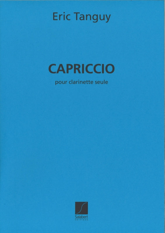 Tanguy, Capriccio (Cl Solo) (Salabert)