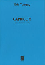 Tanguy, Capriccio (Cl Solo) (Salabert)