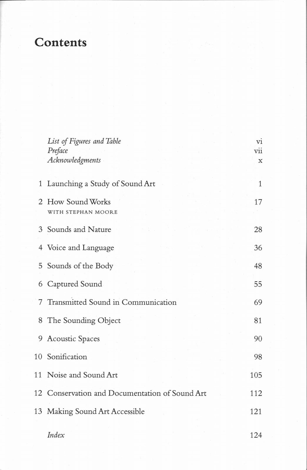 Holmes, Sound Art: Concepts and Practice (Routledge)