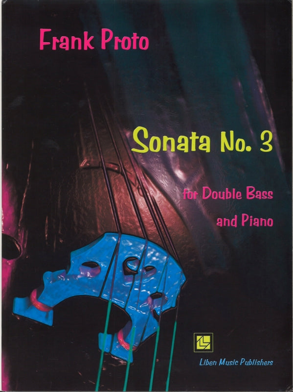 Proto, Sonata No. 3 Orch Tuning (CB,Pf) (Liben Music)
