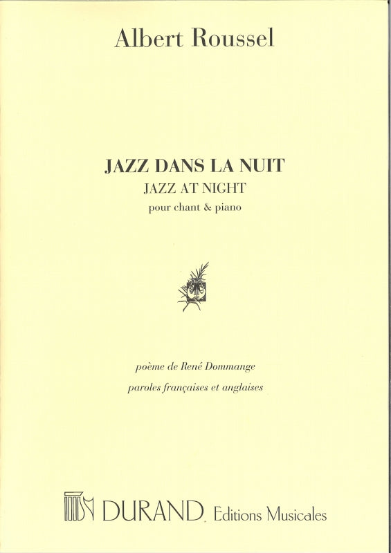 Roussel, Jazz dans la nuit, op. 38 (Durand)