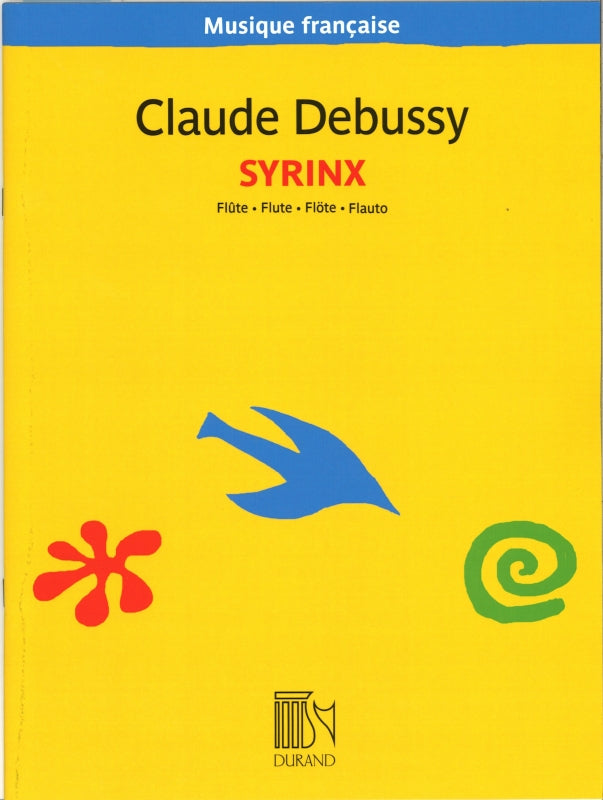 Debussy, Syrinx (Fl Solo) (Lemaitre) (Durand)