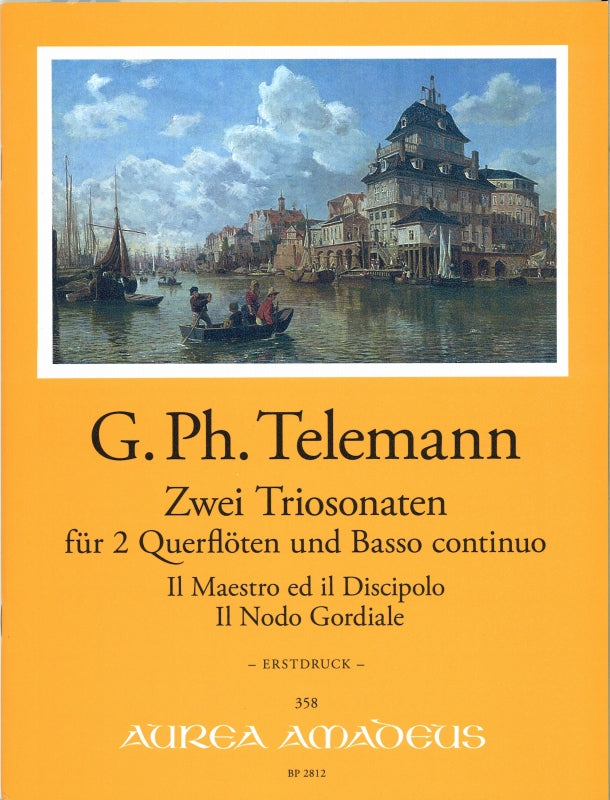 Telemann, 2 Triosonaten TWV 42/e13, fis1 (Amadeus Verlag)