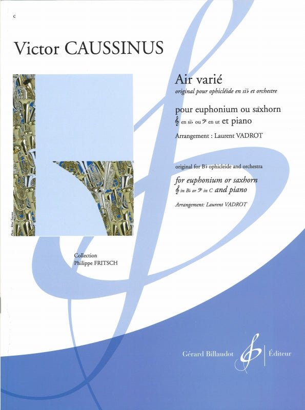 Caussinus, Air varie (Euph/Saxhorn,Pf) (Billaudot)