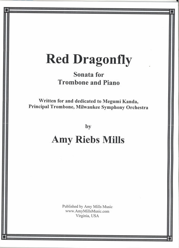 Mills, Red Dragonfly: Sonata (Amy Mills Music)