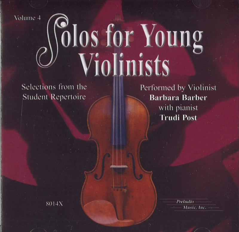 Solos for Young Violinists 4: CD (Summy-Birchard)