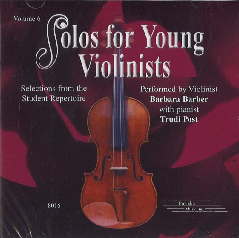 Solos for Young Violinists 6: CD (Summy-Birchard)