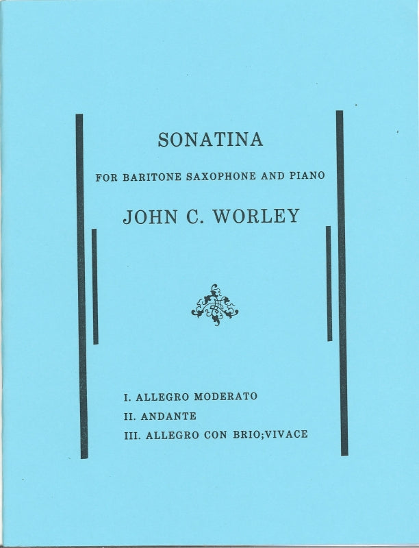 Worley, Sonatina (BrSax,Pf) (Dorn Publications)