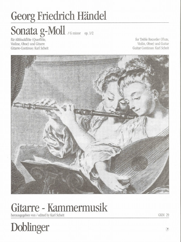 Handel, Sonata op. 1/2 in g (Doblinger)
